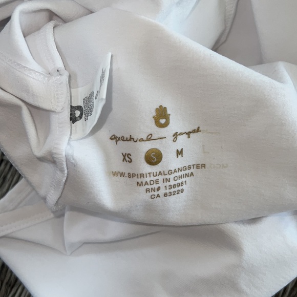 Spiritual gangster size small cropped top - Picture 4 of 6